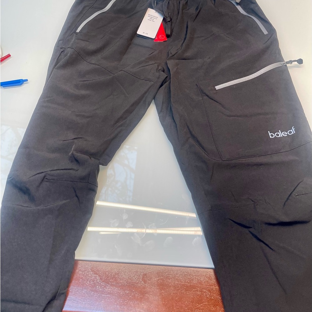Baleaf never worn pants water, resistant, hiking, outdoor, indoor